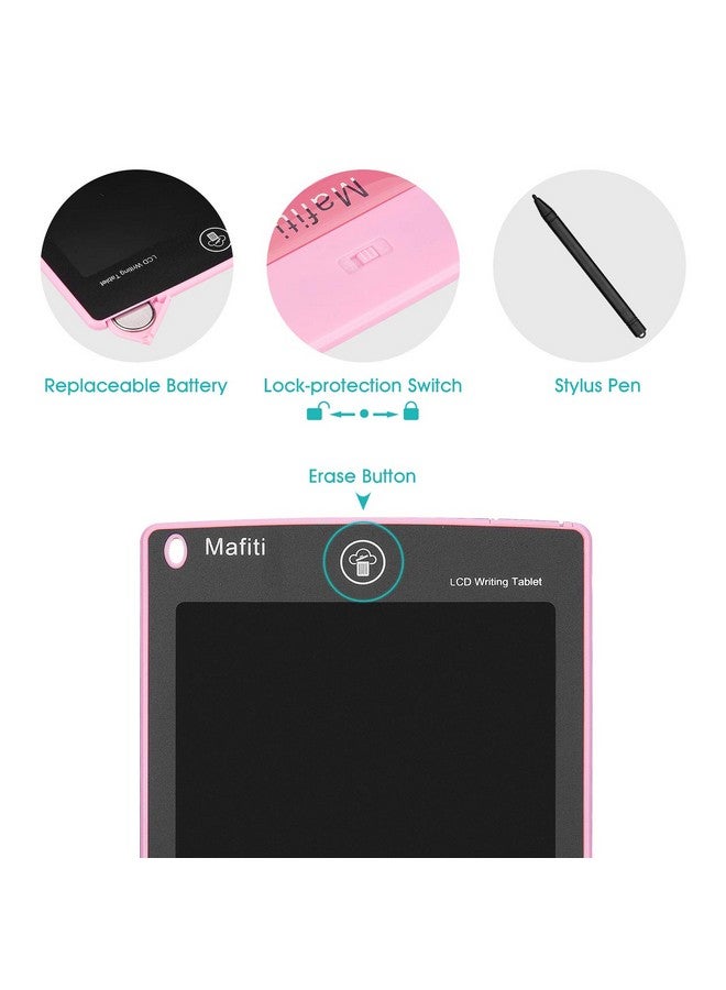 mafiti LCD Writing Tablet 8.5 Inch 4 Pack Electronic Writing Drawing Pads Doodle Board Gift for Kids Boys Girls - Image 5