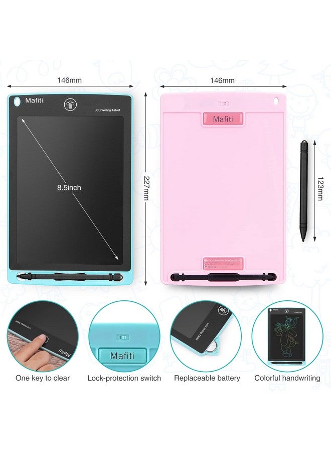 mafiti LCD Writing Tablet 8.5 Inch 4 Pack Electronic Writing Drawing Pads Doodle Board Gift for Kids Boys Girls - Image 4
