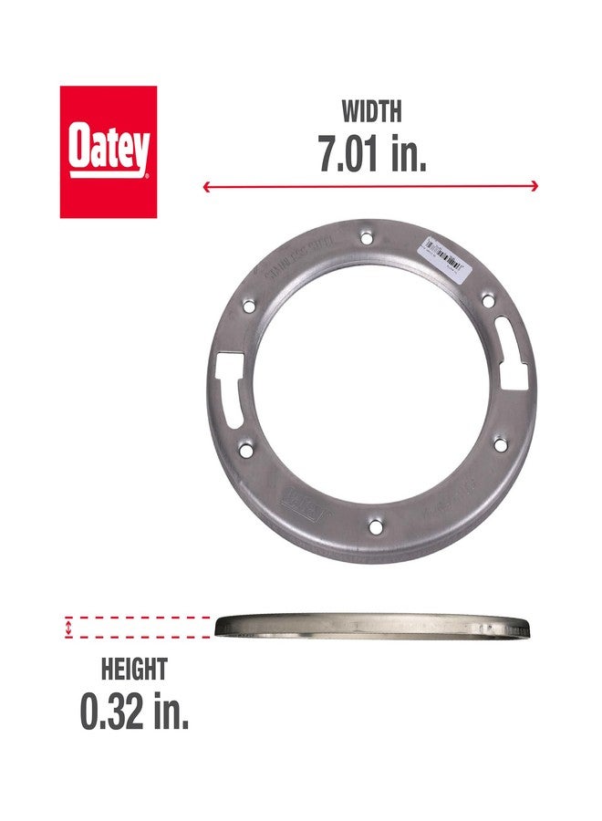 Oatey 3 in. or 4 in. Stainless Steel Closet Flange Ring - Image 3