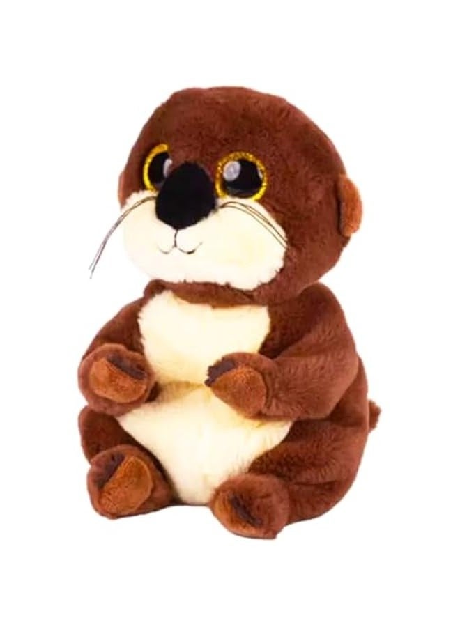 Beanie Baby Mitch Otter Animal  Plush Doll (6inch)  - Image 1