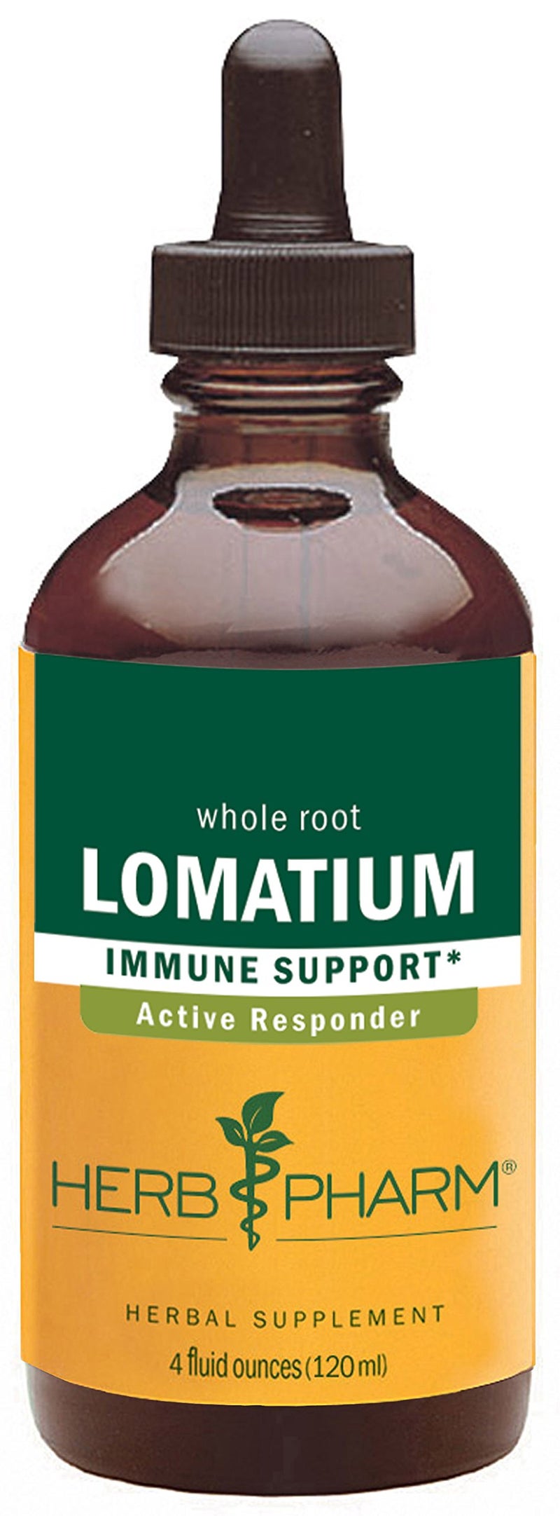 Herb Pharm Lomatium Liquid Extract for Immune System Support - 4 Ounce - Image 1