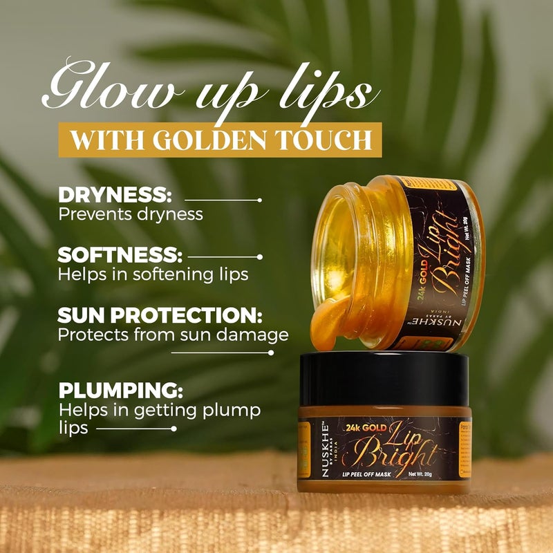 Nuskhe By Paras Nuskhe By Paras Lip Bright Lip peel of mask - Image 4