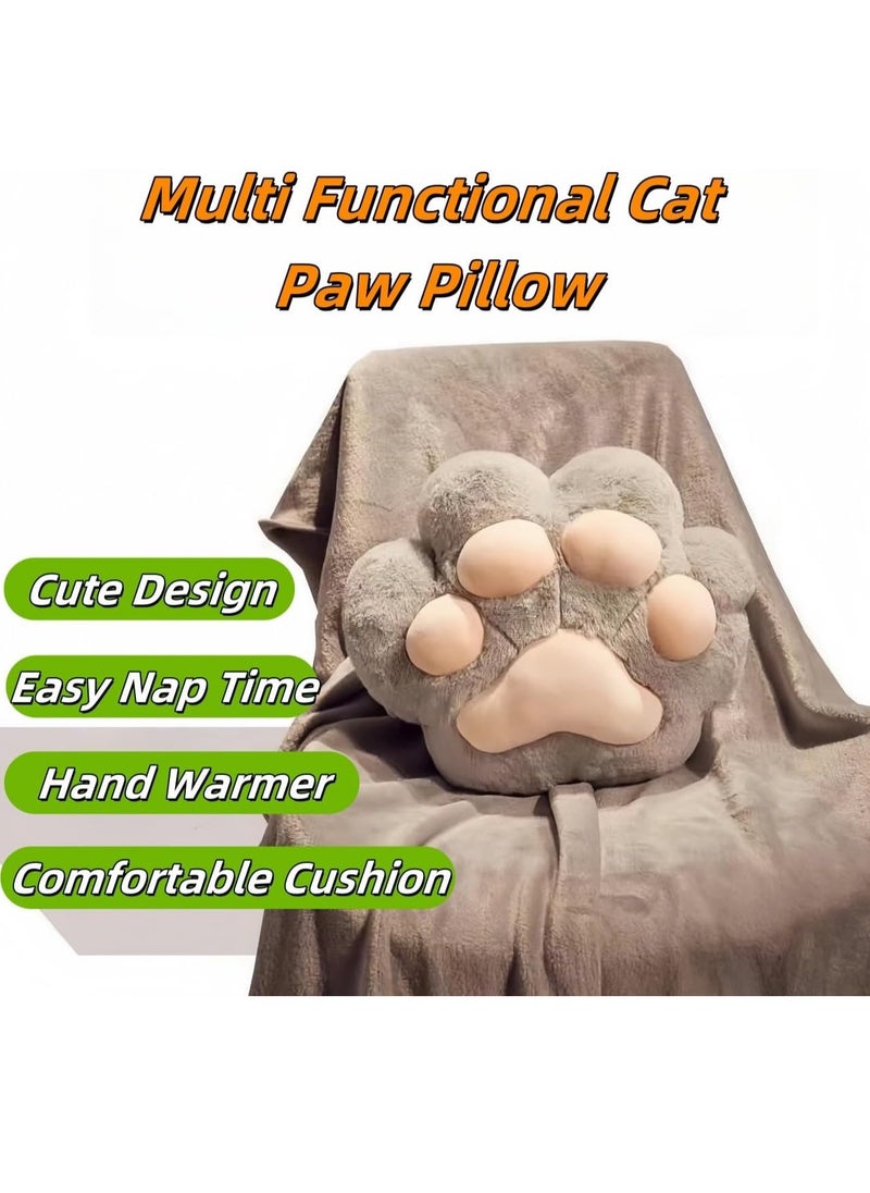 shomira 3 in 1 Travel Blanket and Pillow Set Hugging Pillow Soft Blanket Fluffy Portable Cushion with Hand Warmer Design,Hugging Pillow for Travel, Camping, Home and Office ﻿  - Image 5