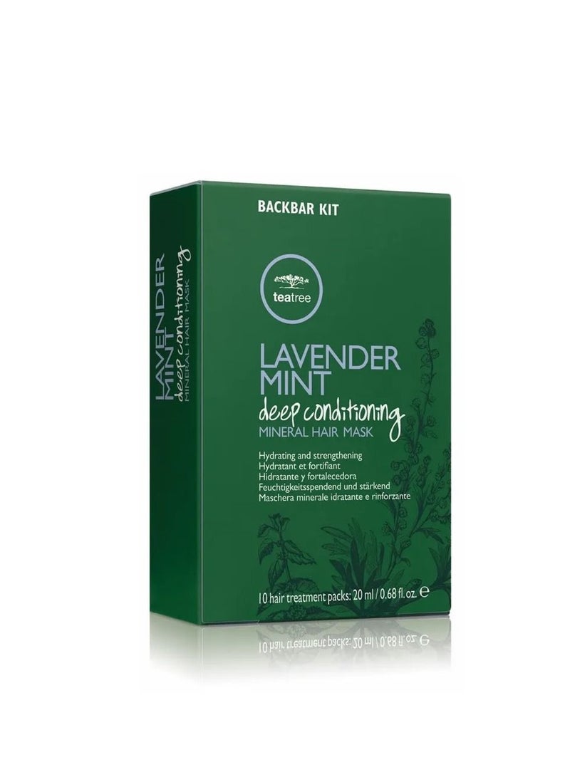 Paul Mitchell قناع الشعر المعدني العميق باللافندر والنعناع 10x20 مل - Image 1