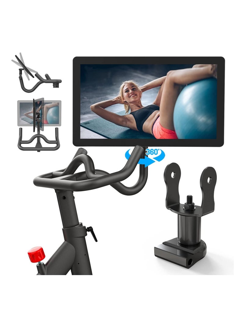 Captaintech Movement Monitor Adjuster, 360 Degree Aviation Aluminum Screen Monitor Adjuster for Peloton Bike (Not Compatible with Peloton Bike +) - Image 1