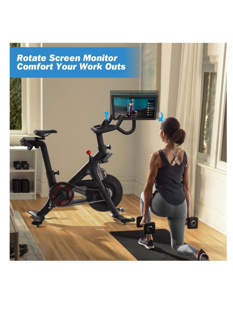 Captaintech Movement Monitor Adjuster, 360 Degree Aviation Aluminum Screen Monitor Adjuster for Peloton Bike (Not Compatible with Peloton Bike +) - Image 5