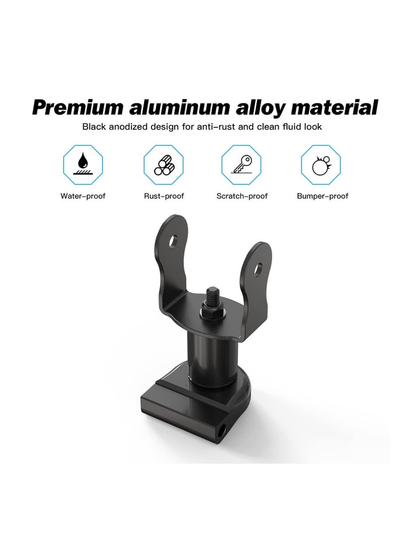 Captaintech Movement Monitor Adjuster, 360 Degree Aviation Aluminum Screen Monitor Adjuster for Peloton Bike (Not Compatible with Peloton Bike +) - Image 2
