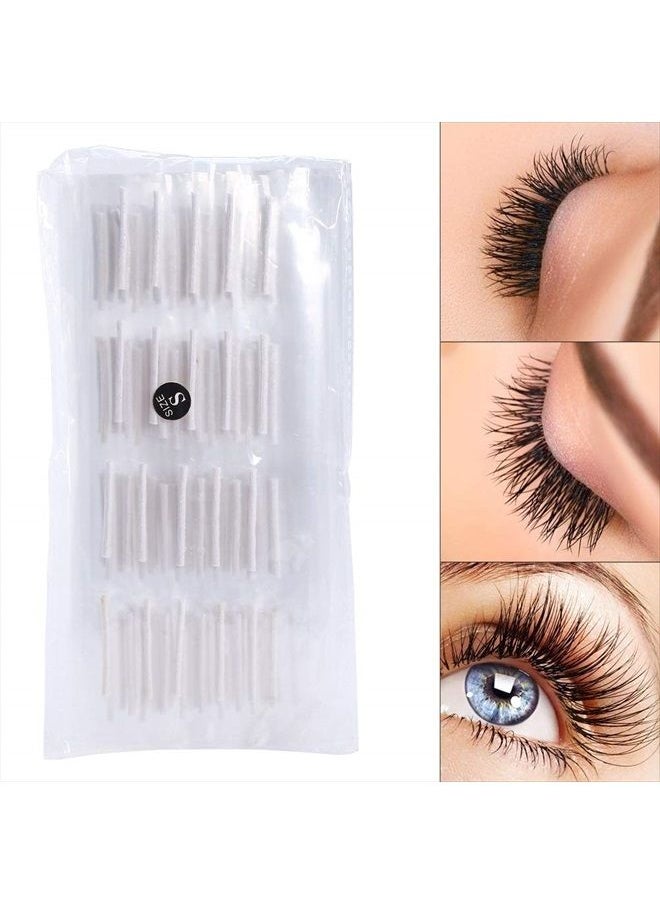 Brino Eyelash Perming Rod, 2 Sizes 200pcs Eyelash Perming Rod Eyelash Curler Wave Stick Pole Eyelash Extension Tools(S)  - Image 2