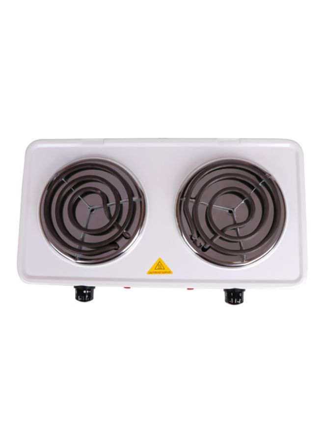 gvc pro Electric Hot Plate 2000W 2000 W GVCHP-20 White/Brown/Black - Image 2