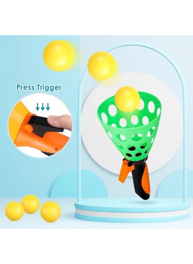 Fablue Pop N Catch Toy for Kids | 2 Player Indoor Outdoor Game For Kids | Multicolor - Image 2