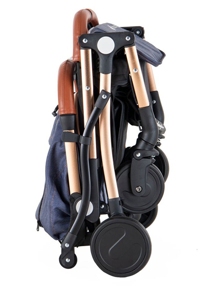 Generic - Baby Foldable Stroller With Multiple Recline Position And Adjustable Canopy - Image 1