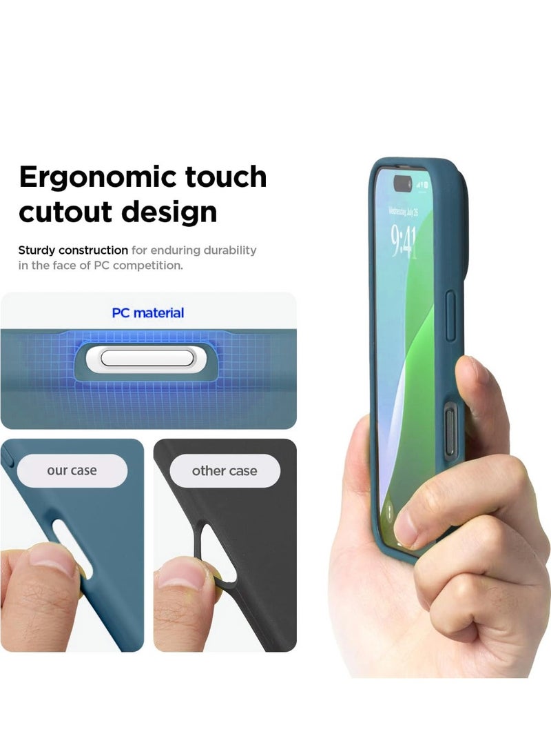 X-level iPhone 16 Liquid Silicone Case Cover,Full Body Protection, Shockproof, Slim, Anti-Scratch Soft Microfiber Lining,Slim Protective Back Cover with Comfortable Hold Touch Feeling and Anti-fingerprint  - Image 4