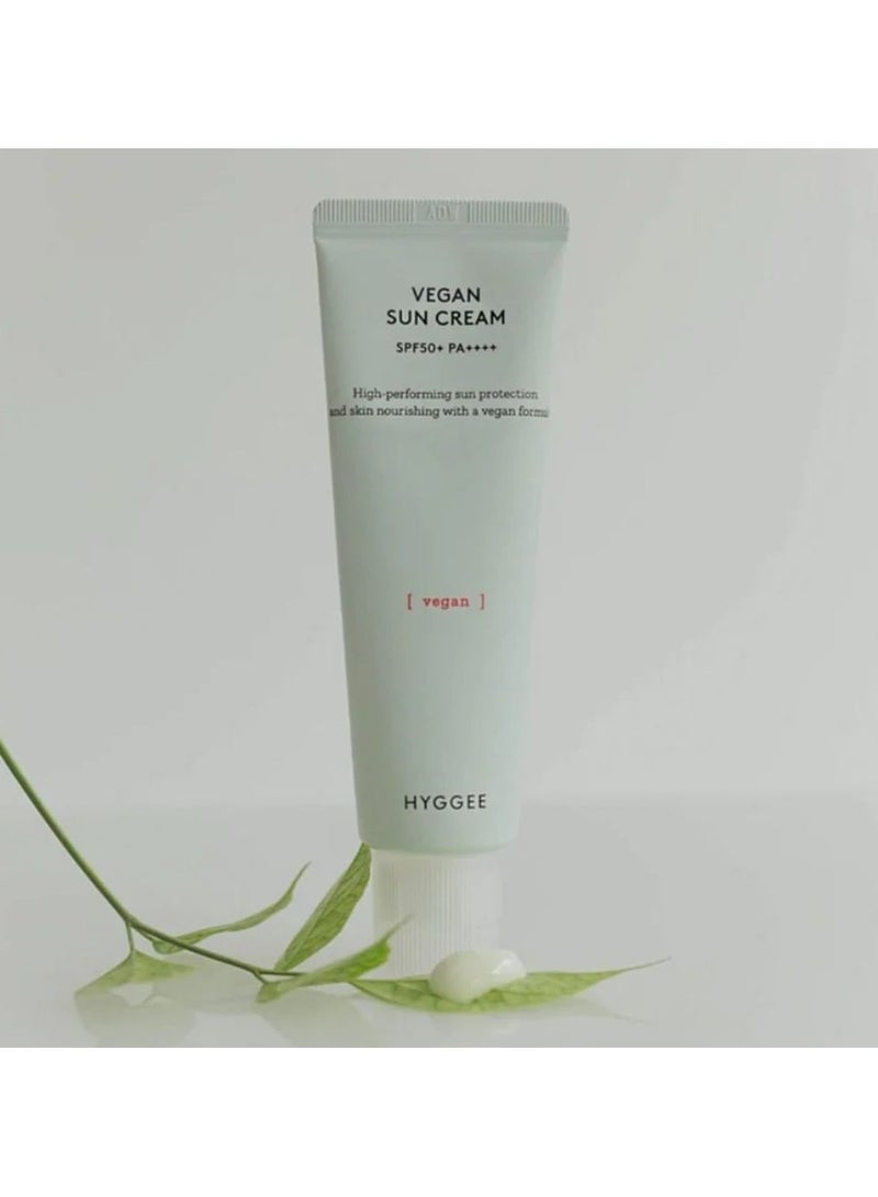Hyggee Vegan Sun Cream Moisturizing SPF50+ 50ml - Image 2