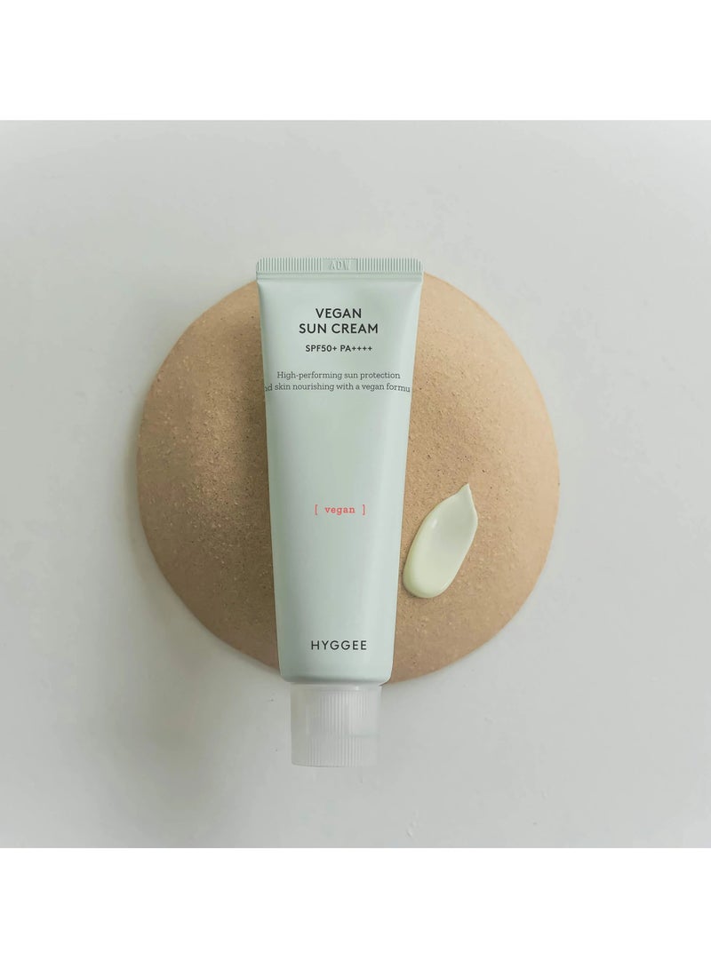 Hyggee Vegan Sun Cream Moisturizing SPF50+ 50ml - Image 3