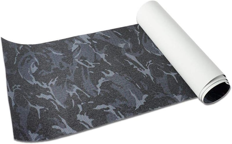 COSOOS Skateboard Grip Tape Sheet 452x106 inchBubble Free Waterproof Scooter Longboard Griptape Grippy Sandpaper for Skateboard Long Board Stairs Pedal Pistol Wheelchair StepDeck115x27cm - Image 1