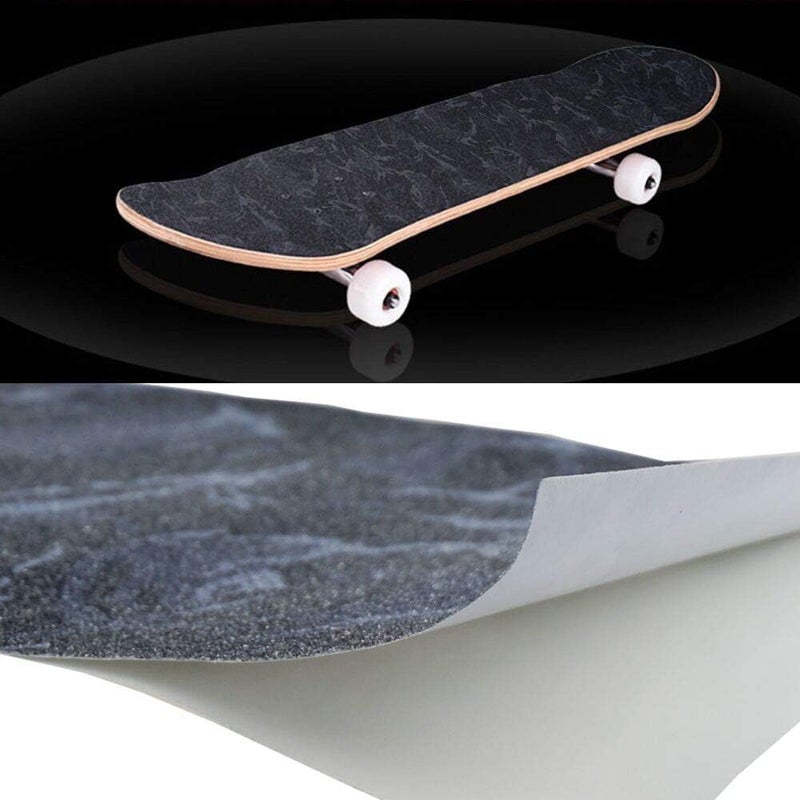 COSOOS Skateboard Grip Tape Sheet 452x106 inchBubble Free Waterproof Scooter Longboard Griptape Grippy Sandpaper for Skateboard Long Board Stairs Pedal Pistol Wheelchair StepDeck115x27cm - Image 5