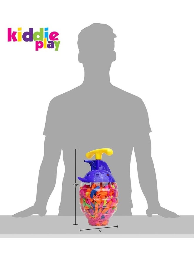 Kiddie Play بالونات ماء للأطفال من كيدي بلاي مع مضخة تعبئة (500 بالون) - Image 2