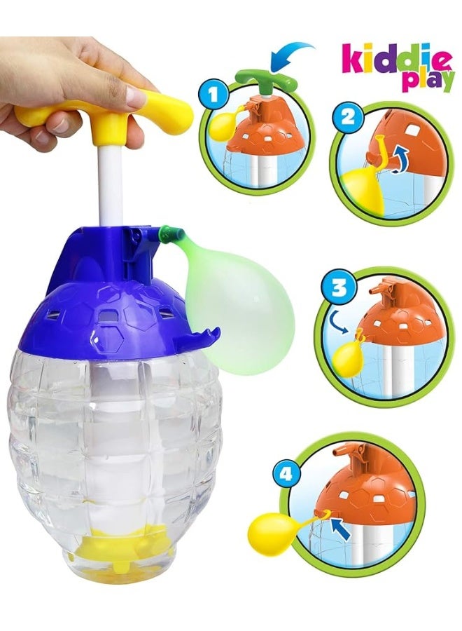 Kiddie Play بالونات ماء للأطفال من كيدي بلاي مع مضخة تعبئة (500 بالون) - Image 3