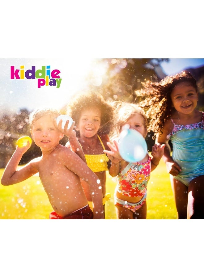 Kiddie Play بالونات ماء للأطفال من كيدي بلاي مع مضخة تعبئة (500 بالون) - Image 4