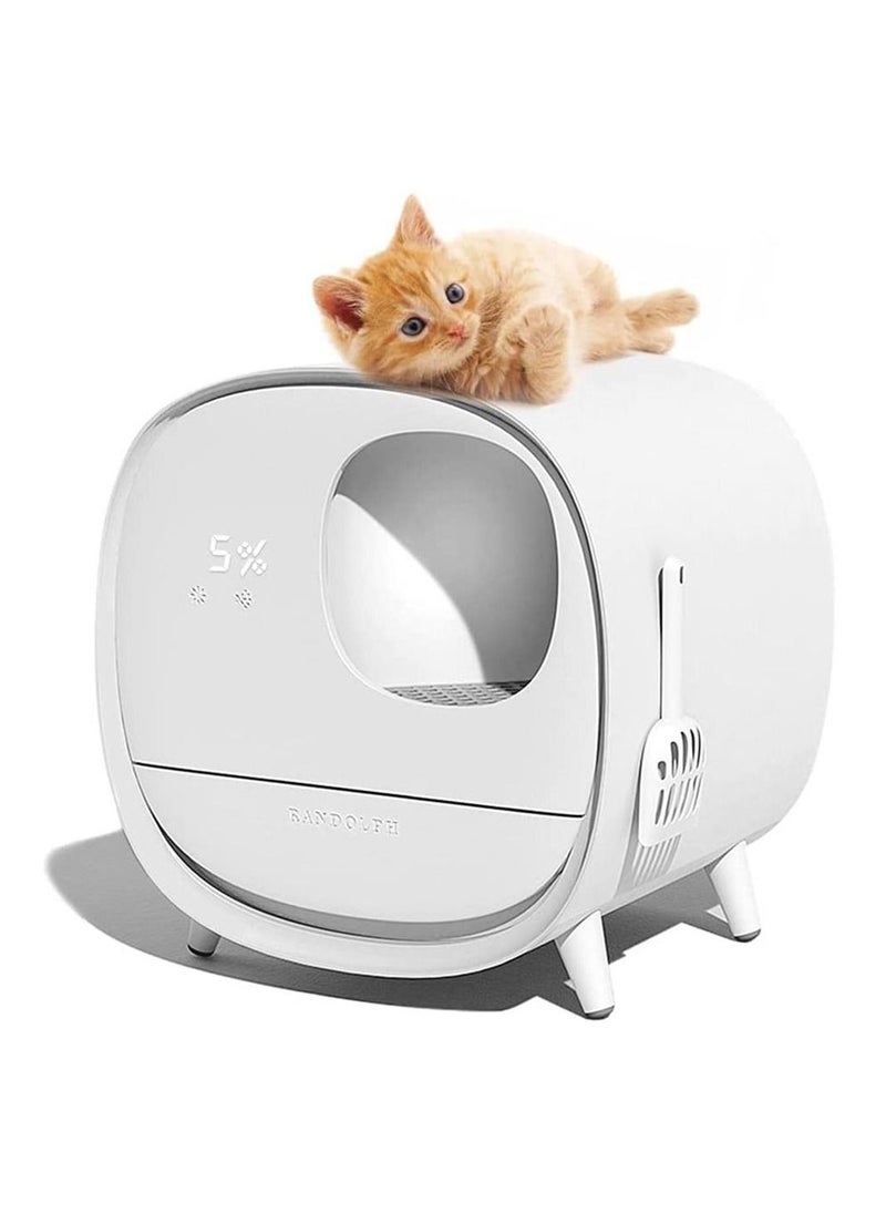 Cool Baby COOLBABY Smart Cat Litter Box Fully Enclosed Drawer Cat Toilet Intelligent Sensing Automatic Cleaning Taste  - Image 1