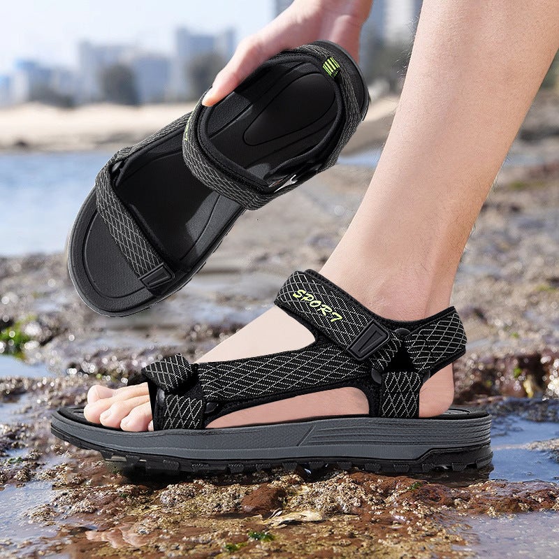 New Dropshipping 2025 Men'S New Men'S Beach Shoes Eva Soft Sole Men'S Sandals Sandals - Image 5