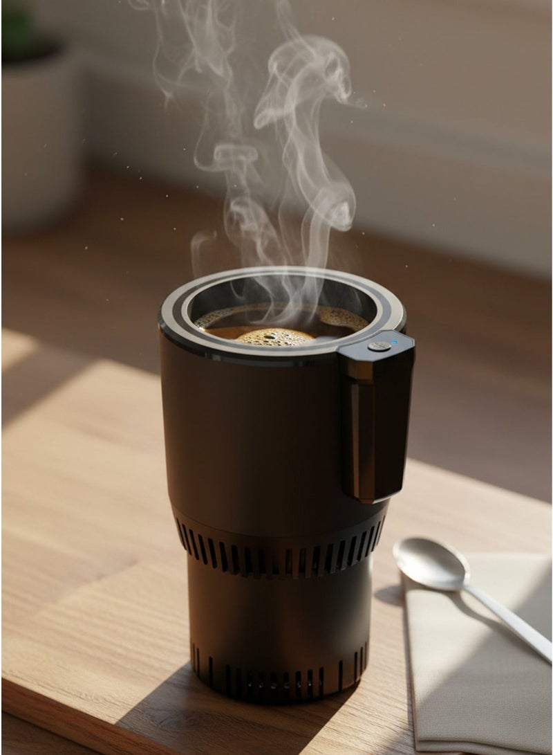 Smart Car Hot & Cold Cup – Mini Car Refrigerator & Heater with Screen Display, Portable for Home & Vehicle Use - Image 5
