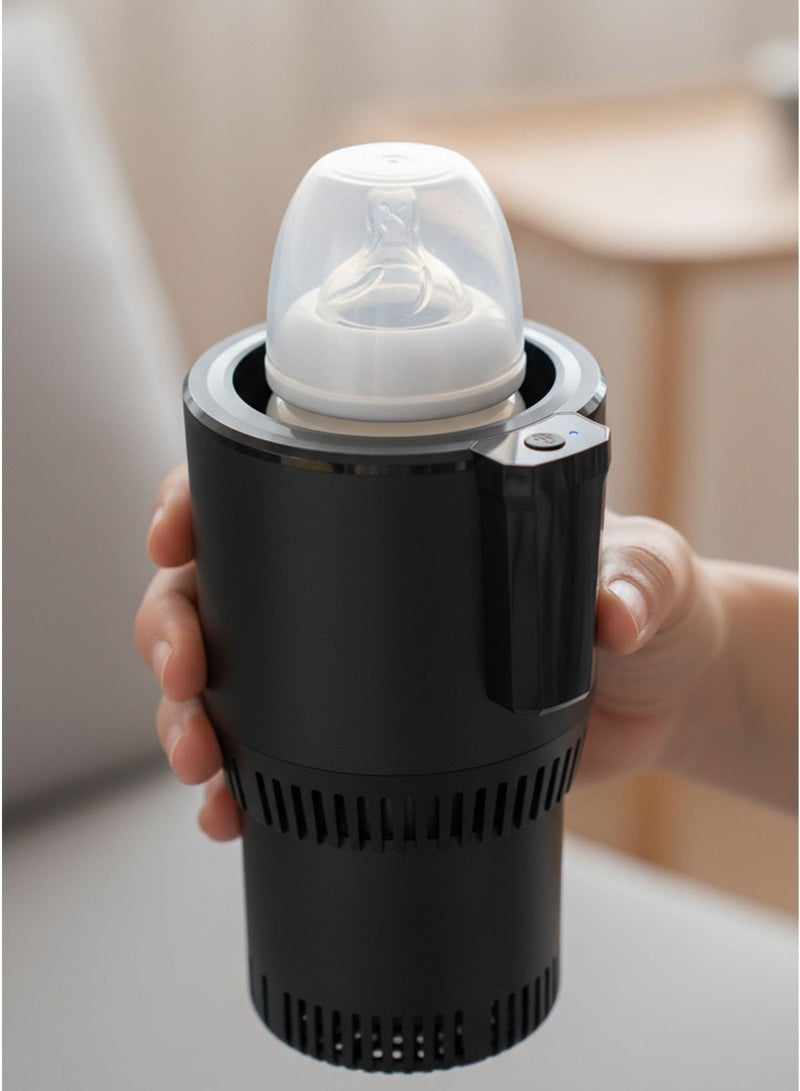 Smart Car Hot & Cold Cup – Mini Car Refrigerator & Heater with Screen Display, Portable for Home & Vehicle Use - Image 3