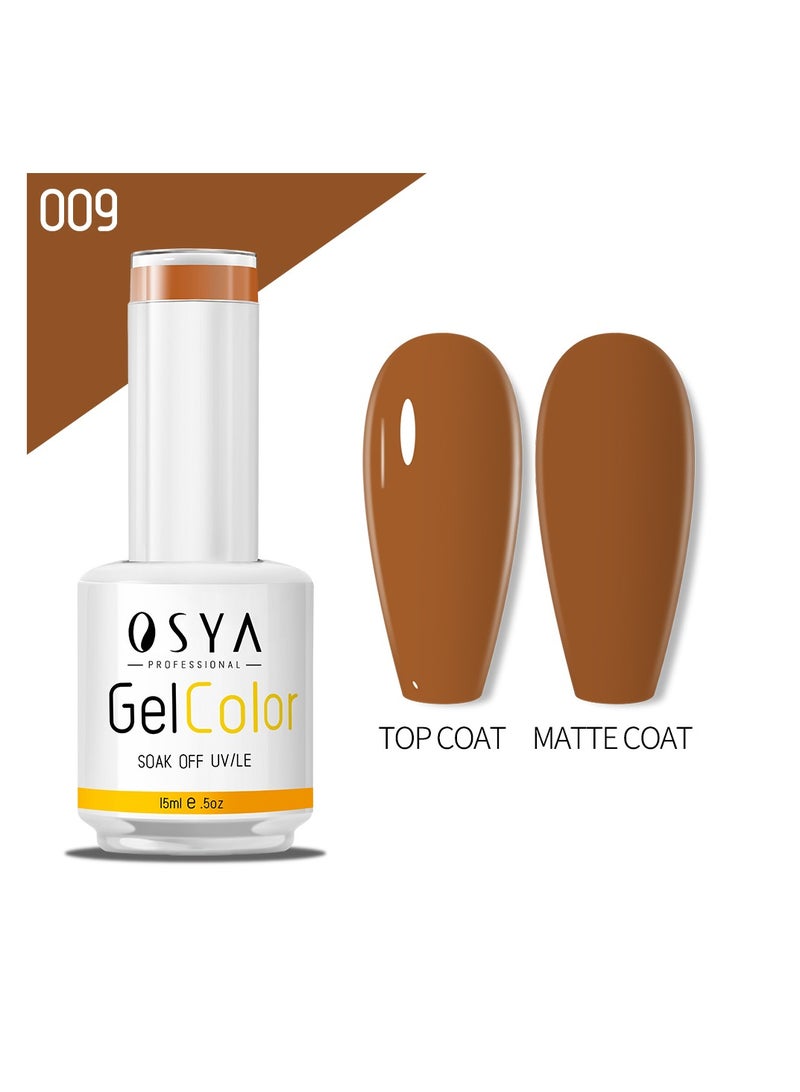 BEAUTY PLUS gel Nail Polish Collection Soak Off UV&LED CANNI OUTPUT Gel polish 15ml (009) - Image 1