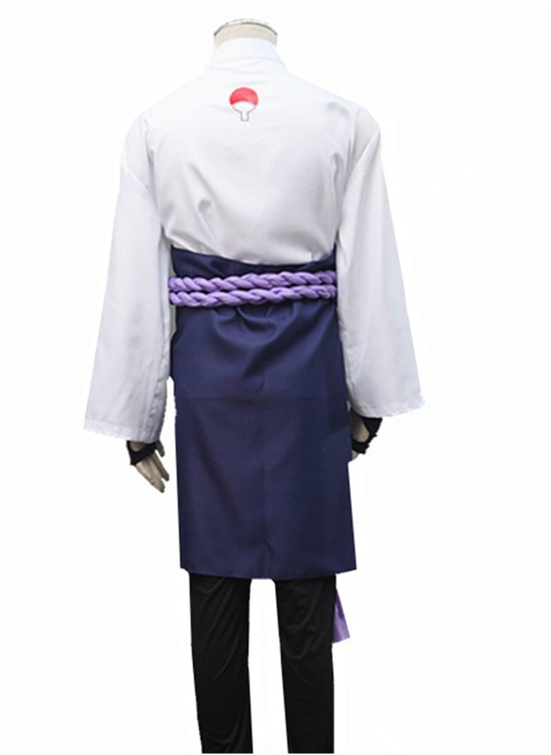 Generic - Naruto Uchiha Sasuke Adult and Child COS Costume Stage Dress Up Costume - Image 1