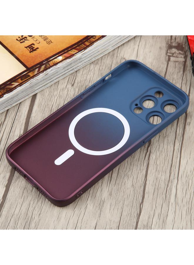 Zaboon Case For iPhone 13 Pro Max Liquid TPU Silicone Gradient MagSafe Phone Case - Image 5