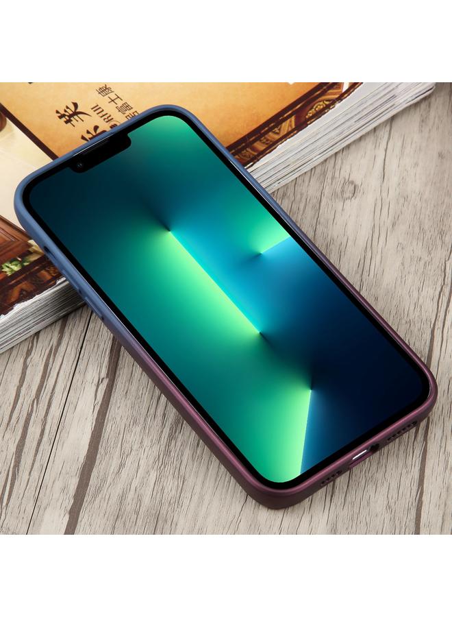 Zaboon Case For iPhone 13 Pro Max Liquid TPU Silicone Gradient MagSafe Phone Case - Image 3