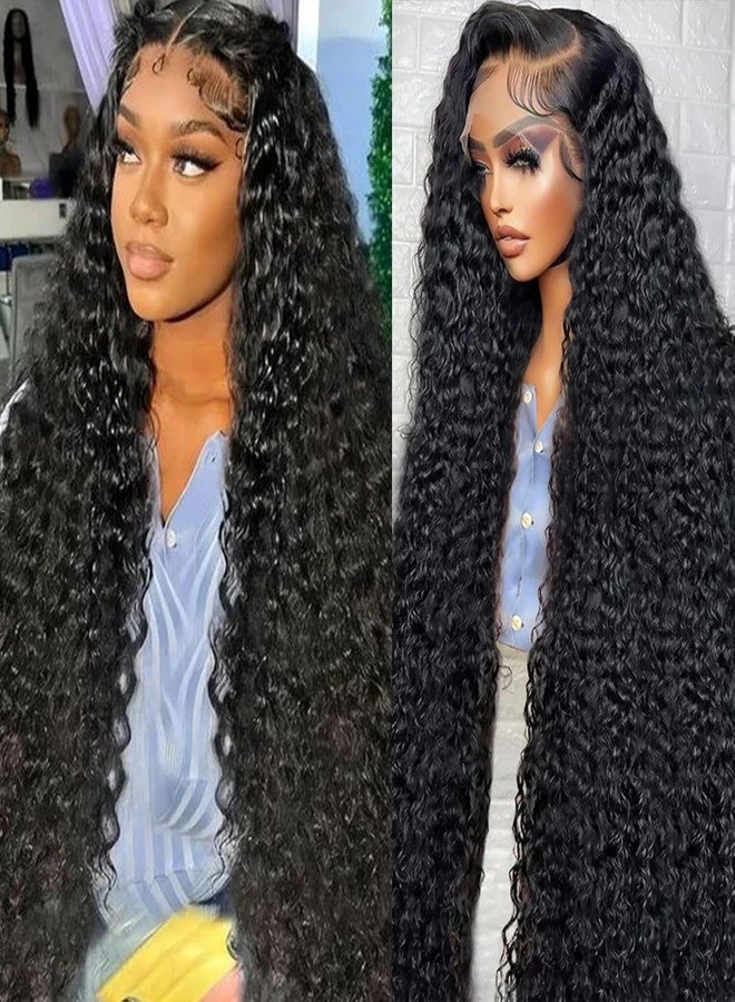 QTHAIR 18A 13x6 Deep Wave Lace Front Wigs Human Hair 18" Deep Curly Human Hair Wigs 180% Density Deep Wavy Wig Pre Plucked 13x6 Hd Lace Front Wigs Human Hair - Image 1