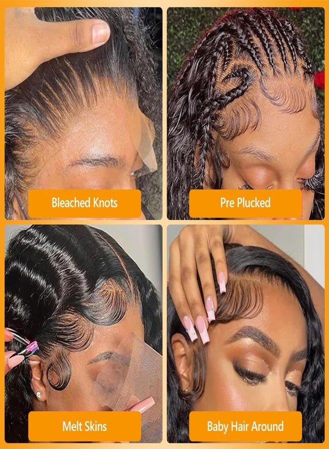 QTHAIR 18A 13x6 Deep Wave Lace Front Wigs Human Hair 18" Deep Curly Human Hair Wigs 180% Density Deep Wavy Wig Pre Plucked 13x6 Hd Lace Front Wigs Human Hair - Image 4