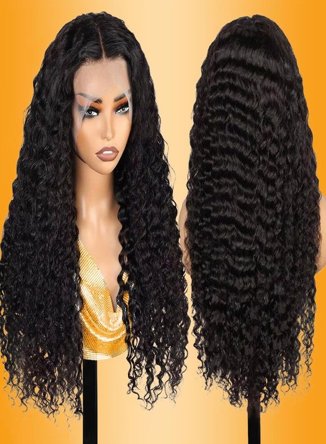 QTHAIR 18A 13x6 Deep Wave Lace Front Wigs Human Hair 18" Deep Curly Human Hair Wigs 180% Density Deep Wavy Wig Pre Plucked 13x6 Hd Lace Front Wigs Human Hair - Image 3