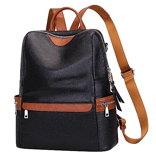 TrueArch Leather Backpack for Women Elegant Backpack Purse Ladies Leather Shoulder Fitting Rakhi Gift for Sister, Mother Bhabhi (BCATL) - Image 5