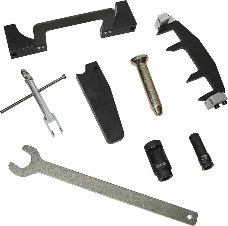 DPTOOL M271 Camshaft Adjuster Timing Chain Tool Kit Fuel Injector Remover Installer Set Compatible with Mercedes Benz M271 CLK SLK CLC C200 C180 E200 E260 SLK200 - Image 2