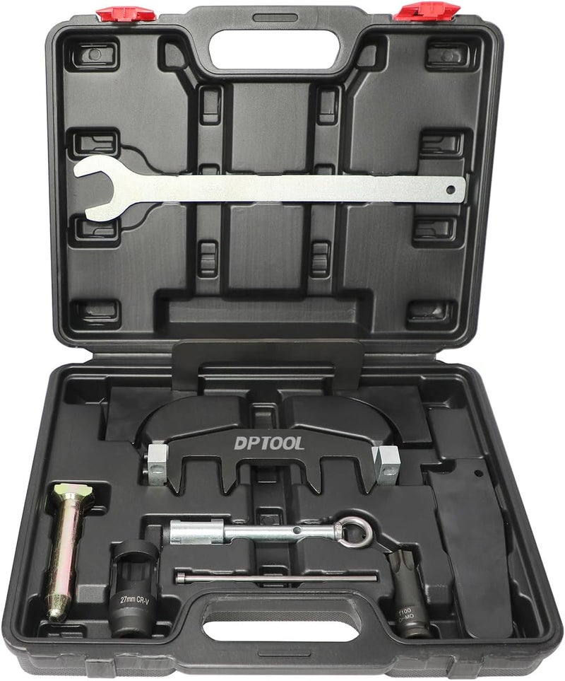 DPTOOL M271 Camshaft Adjuster Timing Chain Tool Kit Fuel Injector Remover Installer Set Compatible with Mercedes Benz M271 CLK SLK CLC C200 C180 E200 E260 SLK200 - Image 1