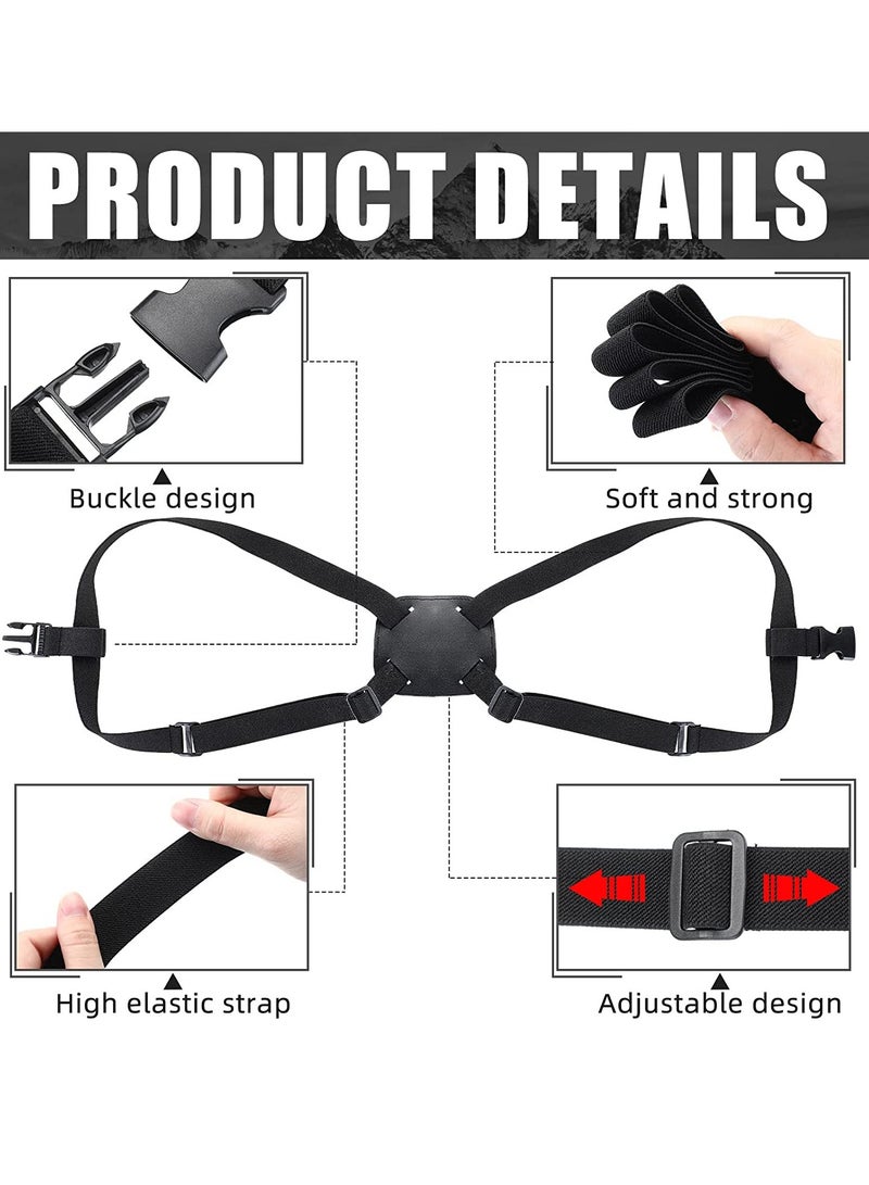أحزمة الأمتعة حبال الأمتعة أحزمة حقيبة قابلة للتعديل حبال حقيبة لإضافة حقيبة سهلة للسفر حزام مرن للحقيبة مع مشابك للرجال والنساء ملحقات السفر 2 قطع - Image 3