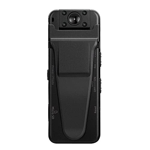 smars HD WiFi 1080P Pocket Body Camera | Night Vision | Motion Detection 180 Degree Rotating Wearable Bodycam - Image 1