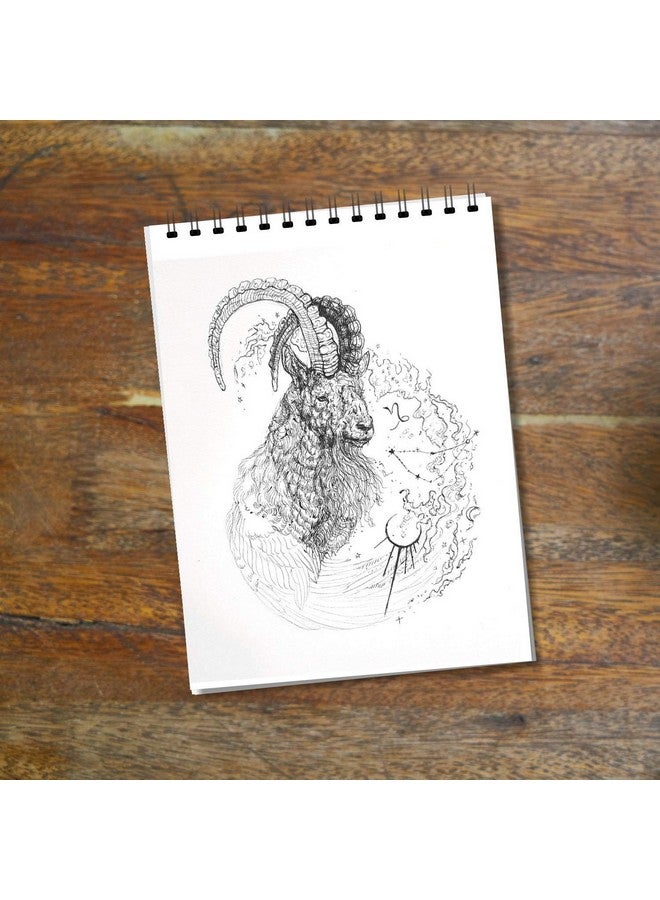 بيبر بلان ديزاين دفتر رسم فني بتصميم طائرة ورقية، 100 صفحة (50 ورقة)، مثقب، 140 جرامًا للمتر المربع (برتقالي، عبوة من قطعتين بحجم A5) - Image 4