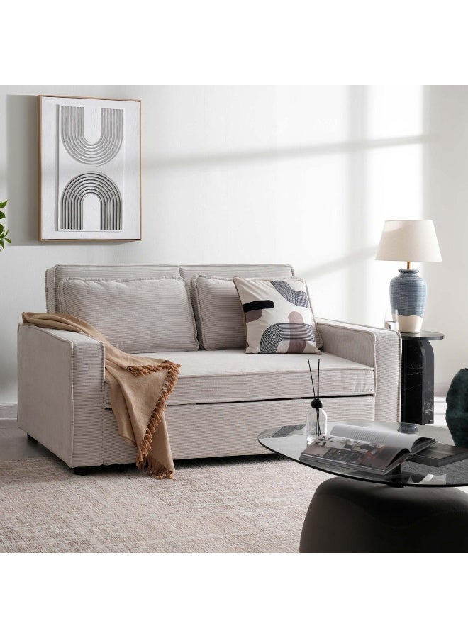 Pan Home Mool Sofa Bed - Off White - Image 1