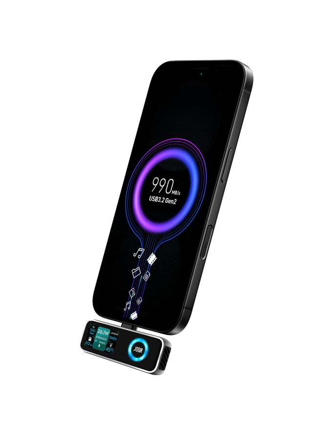 JODA محور تخزين SSD محمول JODA 512G USB-C أسود - Image 1