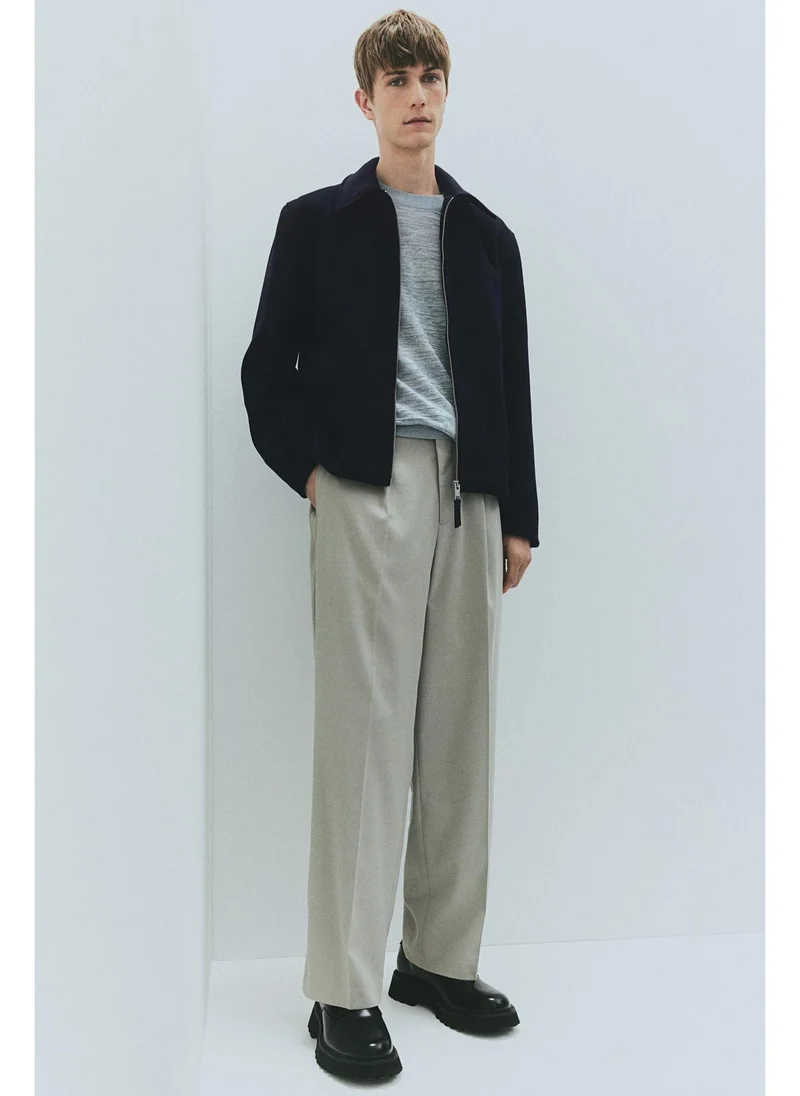 H&M Regular Fit Wool-blend shacket