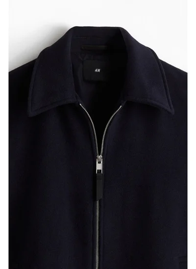 اتش اند ام Regular Fit Wool-blend shacket