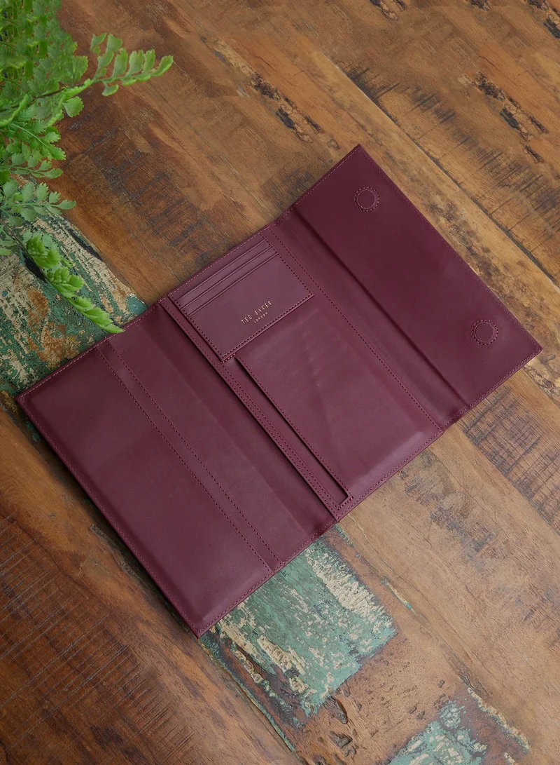 Ted Baker Alethai Croc Effect Travel Wallet