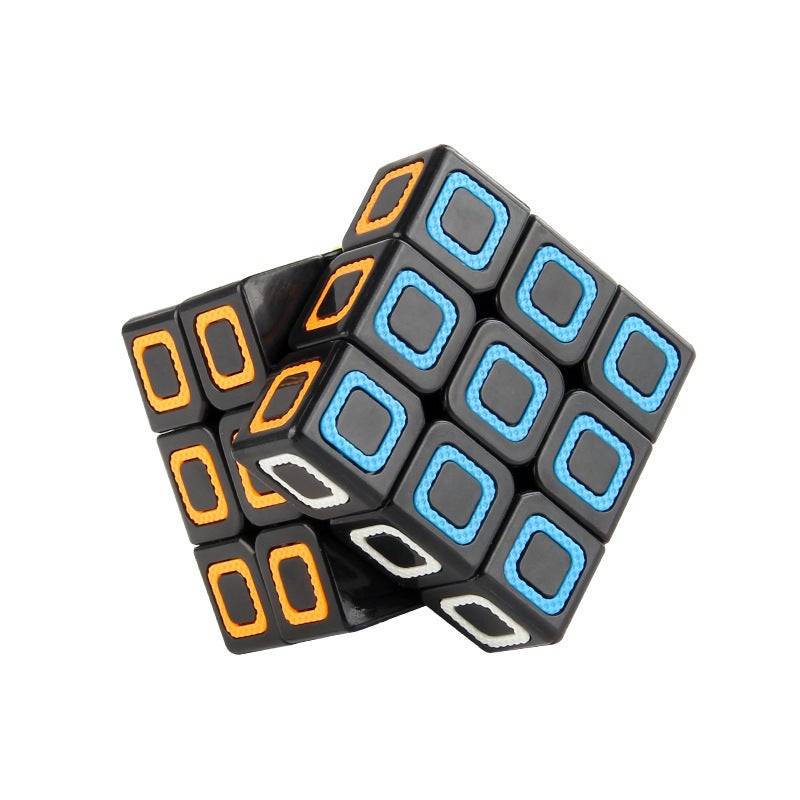 New Dimensional Third-Order Smooth Rotating Magic Dot Smiley Face Square Square Circle Black Bottom Third-Order Rubik'S Cube Factory - Image 5