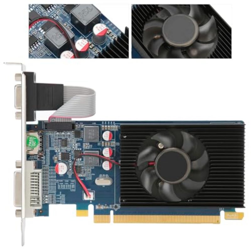 PCI Express 3.0 Graphics Card with 2 GB Memory, Sustainable, for HD6450 Multimedia Desktop - Image 4