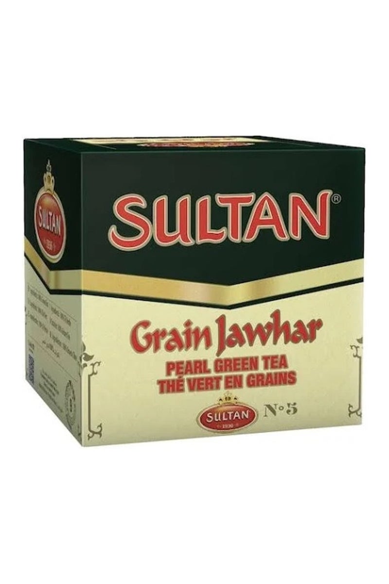 شاي سلطان جرين جوهر بيرل الأخضر