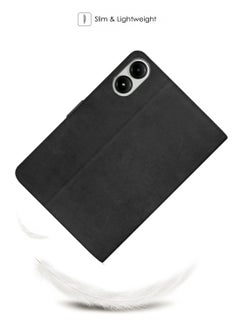 Wtech Xiaomi Redmi Pad Pro 2024 / Xiaomi Poco Pad 2024 12.1 Inch PU Leather Magnetic Closure Flip Case Cover - Black  - Image 2
