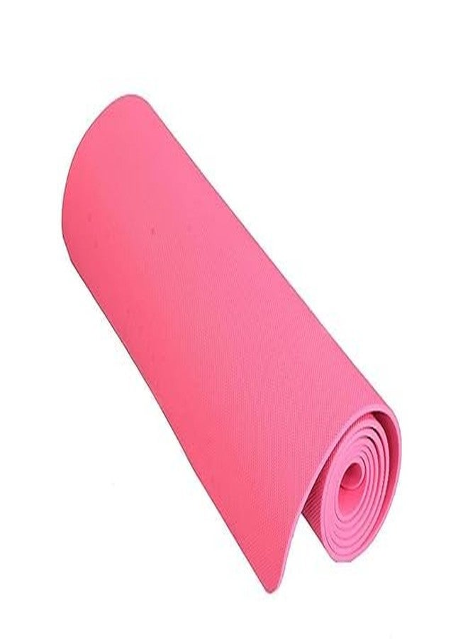 WARISI® Yoga Mat for Gym Workout and Yoga Exercise with 6mm Thickness, Anti-Slip Yoga Mat for Men & Women Fitness (Qnty.-1 Pcs.) (Pink) - Image 3
